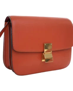 Preloved Roma Lime Green Leather Shoulder Bag Authentic Roma