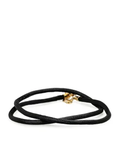 Preloved Rope Strap Choker Necklace with Lobster Clasp Closure