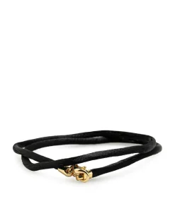 Preloved Rope Strap Choker Necklace with Lobster Clasp Closure
