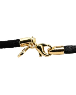 Preloved Rope Strap Choker Necklace with Lobster Clasp Closure