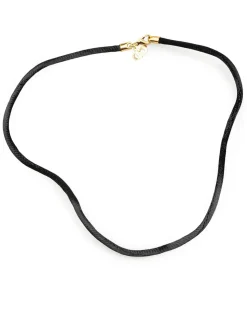 Preloved Rope Strap Choker Necklace with Lobster Clasp Closure