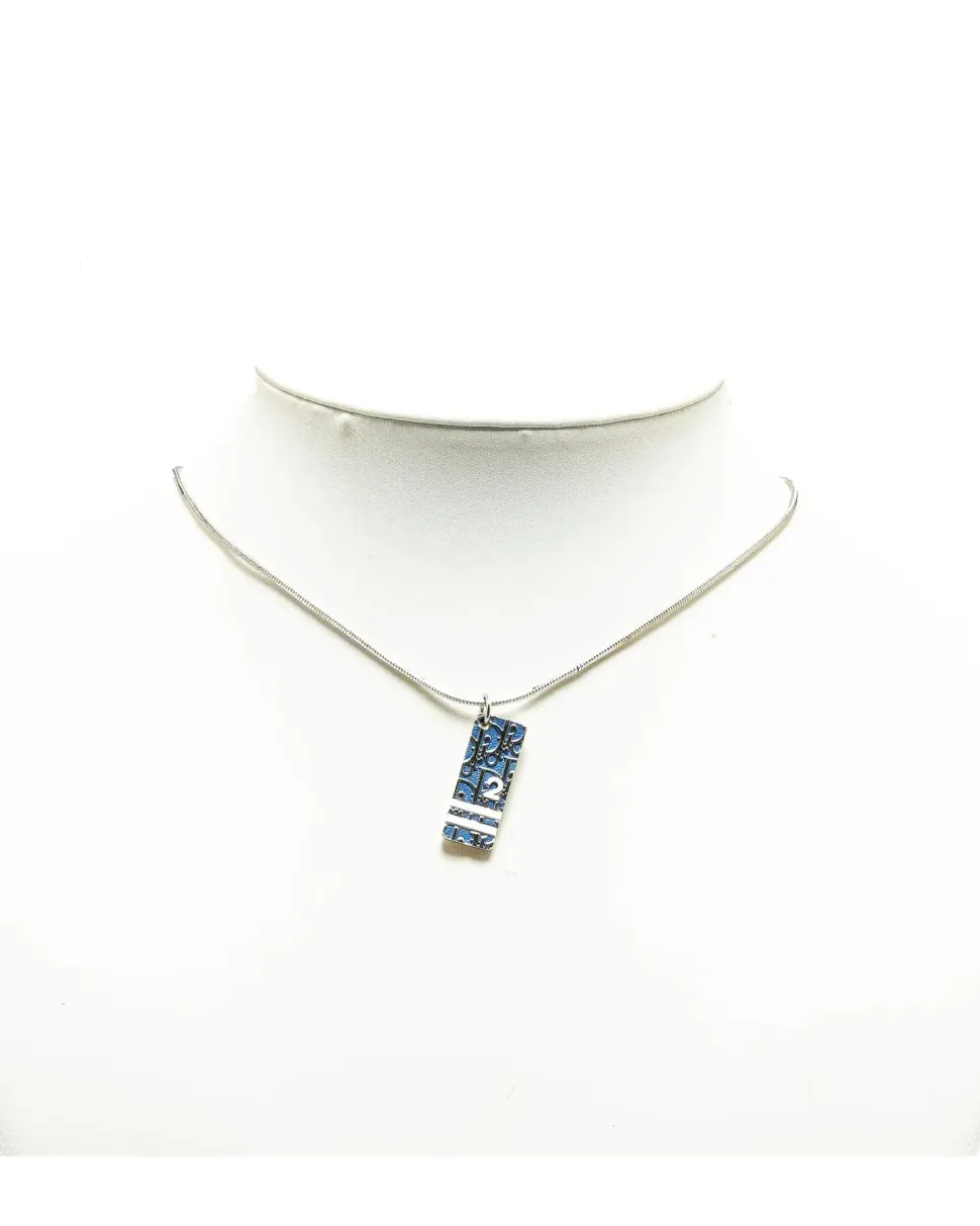 Preloved Silver Chain Necklace with Pendant