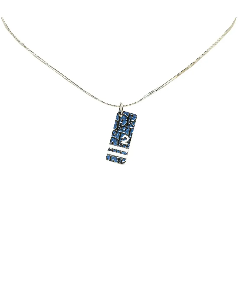 Preloved Silver Chain Necklace with Pendant