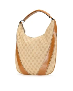 Preloved Small Lambskin Quilted Leather Bag with Detachable Strap and