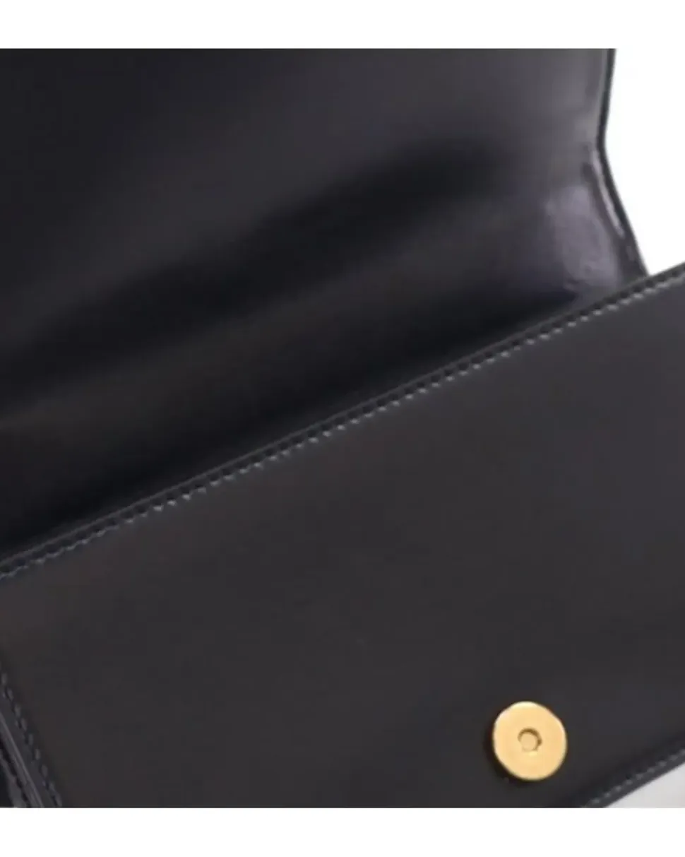 Preloved Supreme Web Coated Canvas Clutch with Interior Slip Pocket
