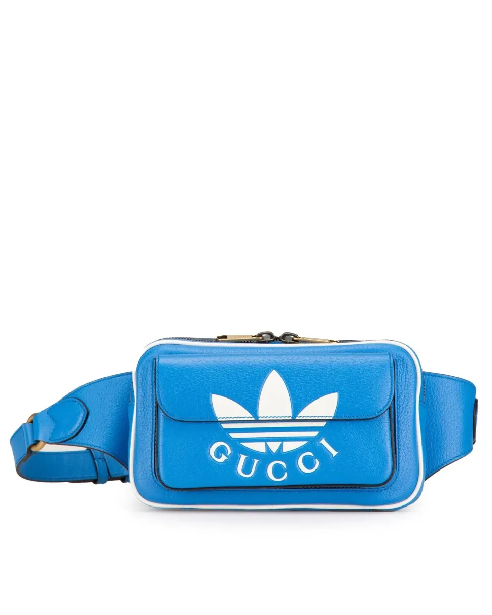 Preloved Technical Fabric Multifunction Pouch with Detachable Strap