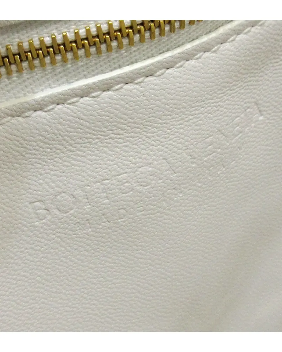 Preloved The Pouch 19 Crossbody Bag in White Lambskin Leather