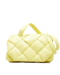 Preloved The Pouch Intrecciato Woven Lambskin Leather Shoulder Bag -