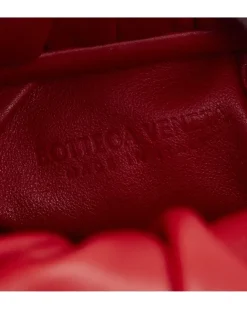 Preloved The Pouch Red Lambskin Leather Shoulder Bag   The Pouch