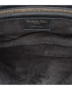 Preloved Woven Leather Mini Intrecciato Bag with Knotted Shoulder