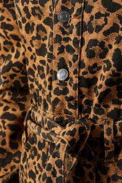 Premium Animal Denim Boilersuit