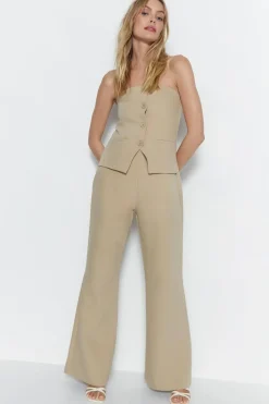 Premium Bustier Tailored Jumpsuit