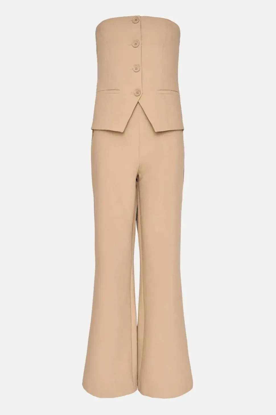 Premium Bustier Tailored Jumpsuit