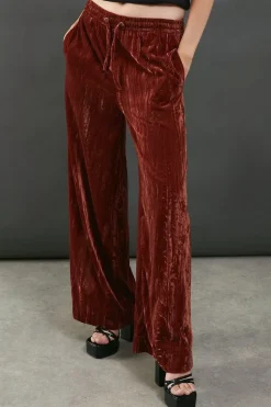 Premium Crushed Velvet Drawstring Trouser