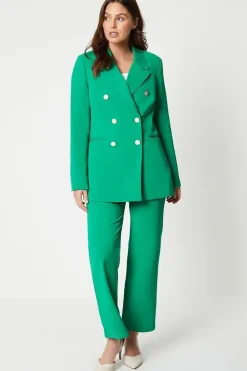 Premium Double Breasted Longline Blazer