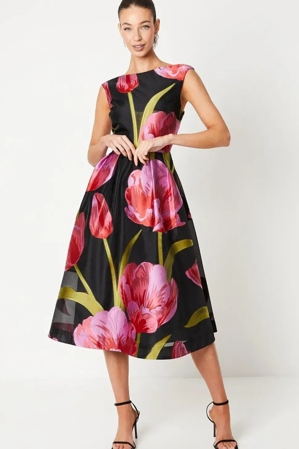 Premium Jacquard Midaxi Dress