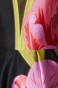 Premium Jacquard Midaxi Dress