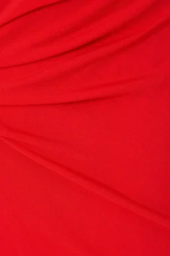 Premium Jersey Ruched Midi Dress