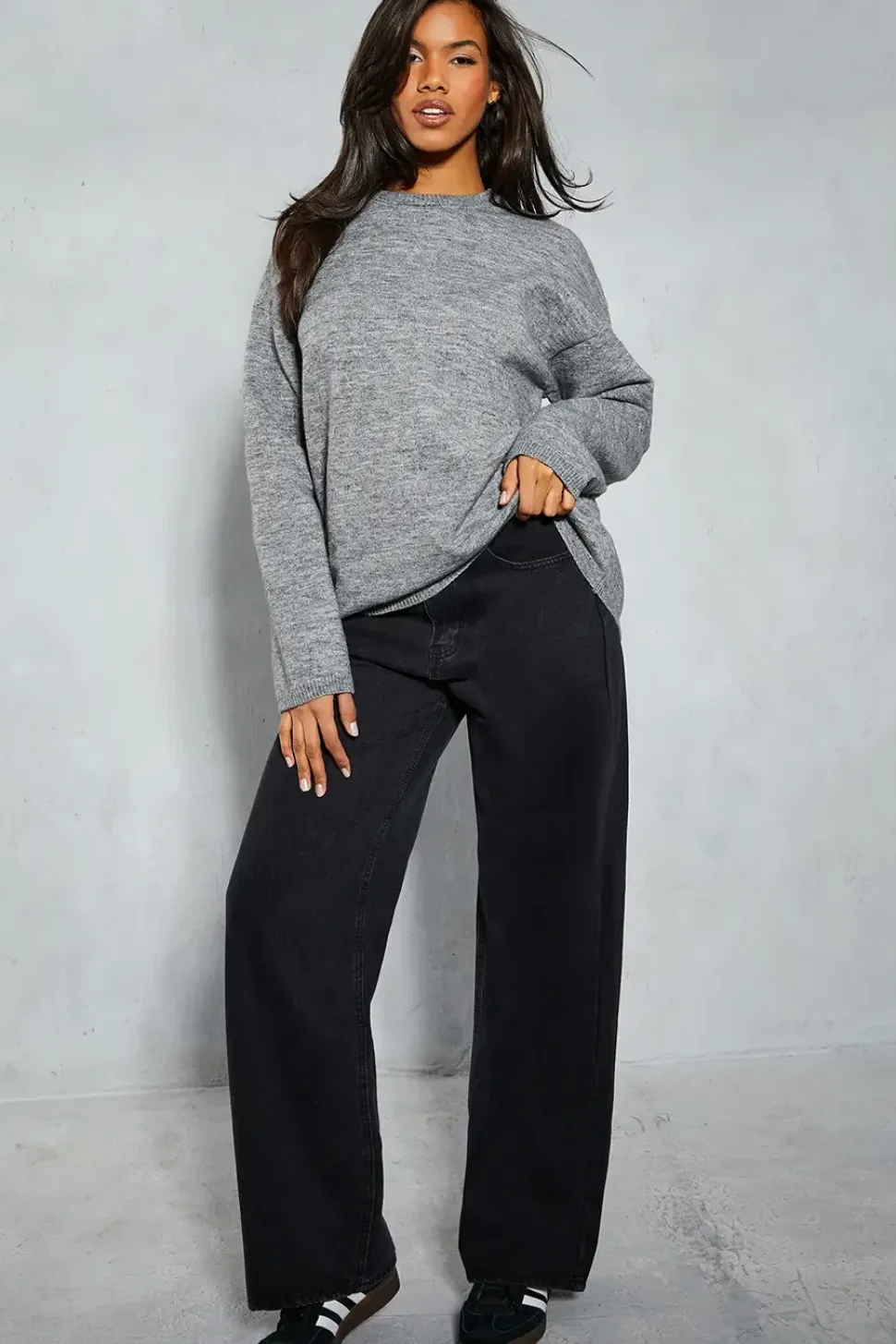 Premium Knitted Mohair Oversized Jumper