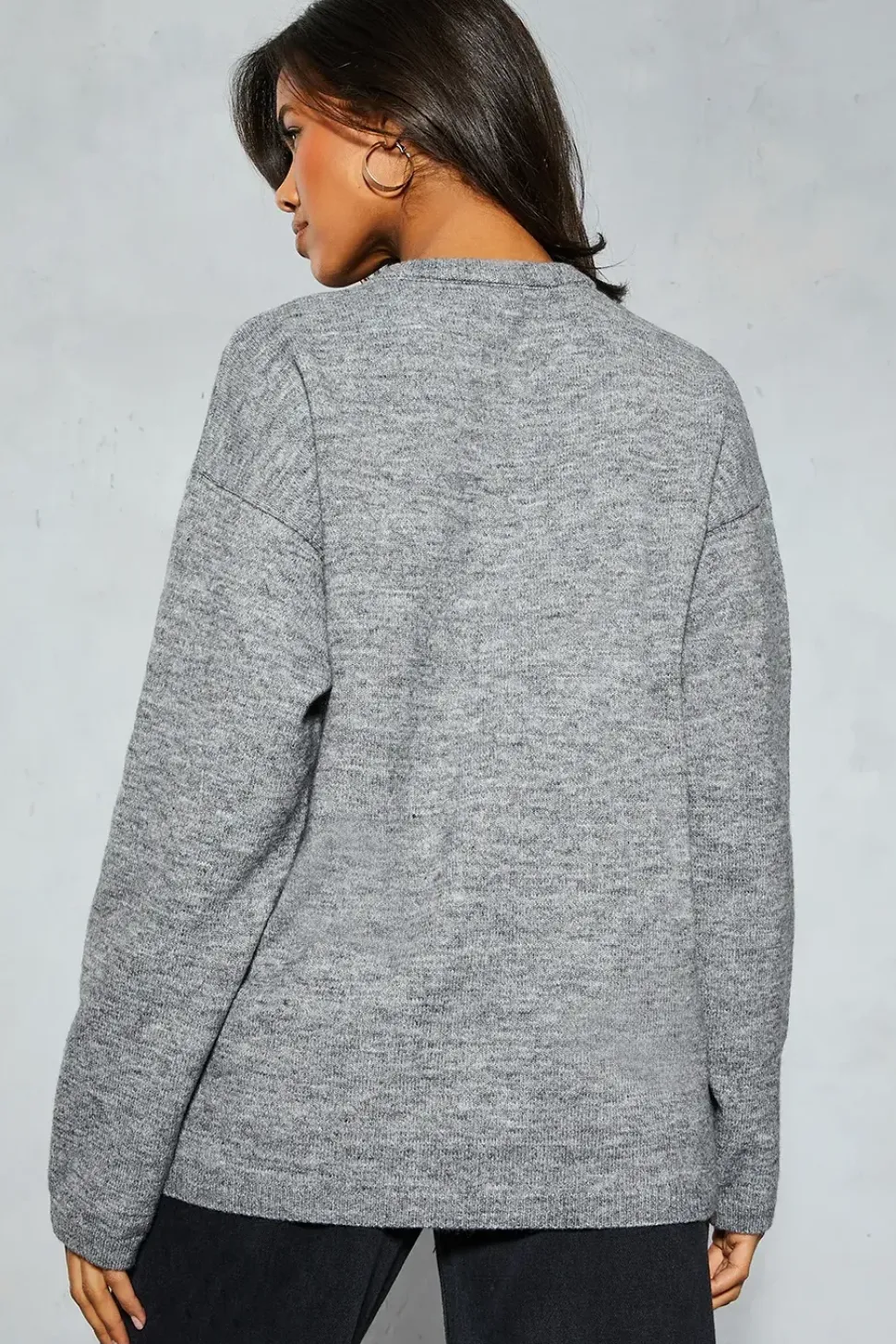 Premium Knitted Mohair Oversized Jumper