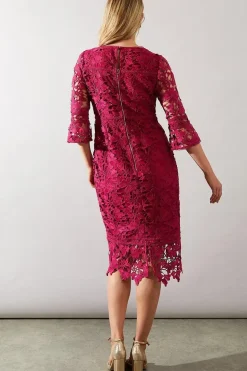 Premium Lace Pencil Dress