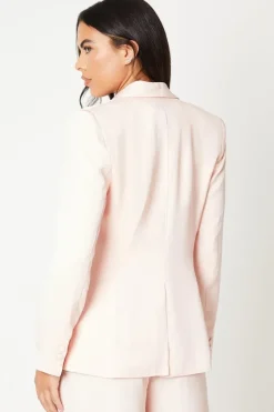 Premium Linen Mix Single Breasted Blazer