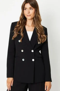 Premium Longline Military Stitch Detail Jacket