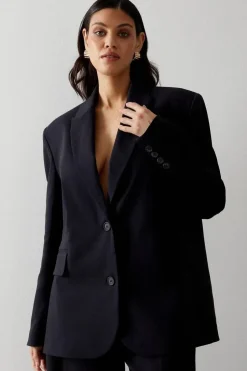 Premium Oversized Singe Breasted Blazer