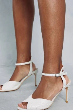 Premium Pearl Embellished Mid Heels