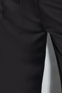 Premium Pleat Detail High Waisted Wide Leg Trouser