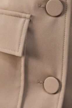 Premium Pocket Detail Fitted Blazer