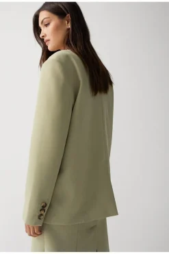 Premium Pocket Detail Single Breasted Blazer
