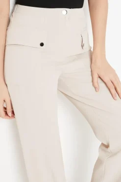 Premium Pocket Detail Utility Wide Leg Trouser