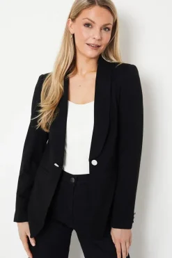 Premium Ponte Edge To Edge Blazer