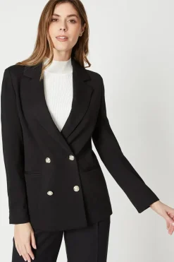 Premium Ponte Military Blazer
