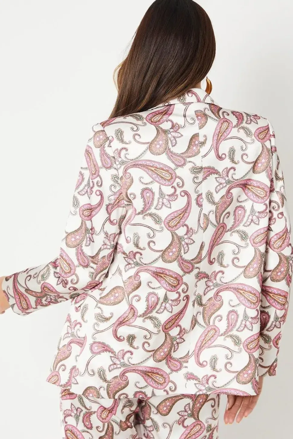 Premium Printed Single Breasted Blazer