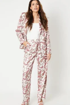 Premium Printed Wide Leg Trousers