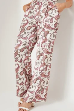 Premium Printed Wide Leg Trousers