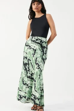 Premium Satin Midaxi Skirt
