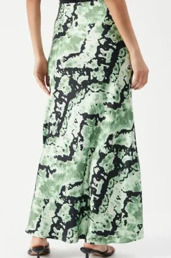 Premium  Satin Midaxi Skirt