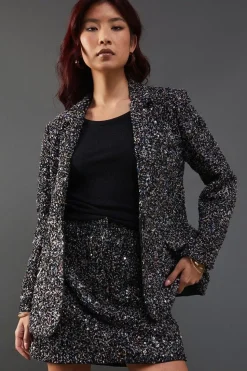 Premium Sequin Boucle Blazer