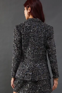 Premium Sequin Boucle Blazer