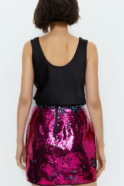 Premium Sequin Mini Skirt
