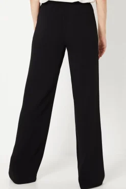 Premium Side Stripe Elastic Wide Leg Trouser
