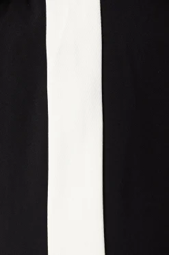 Premium Side Stripe Elastic Wide Leg Trouser