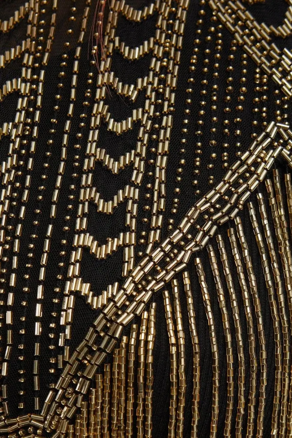 Premium Star Sequin Embellished Fringe Cape