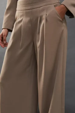 Premium Super Wide Leg Fluid Trousers