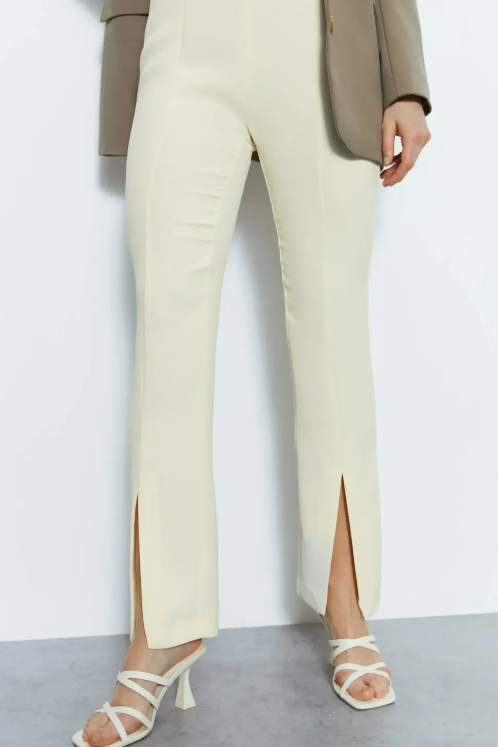Premium Tailored Kick Flared Trouser