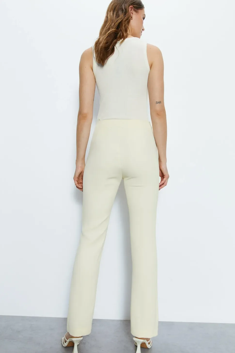 Premium Tailored Kick Flared Trouser