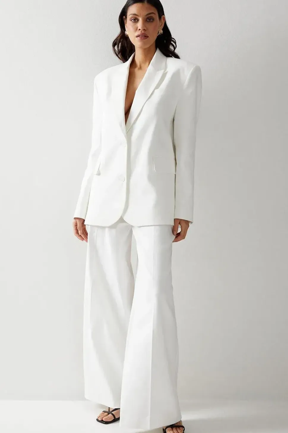 Premium Tailored Wide Leg Trousers